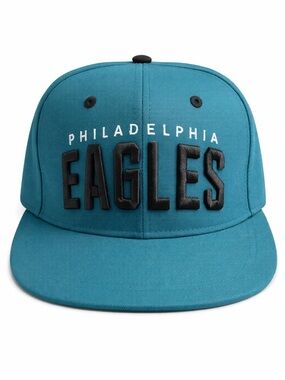 Philadelphia eagles baseball cap green with budweiser logo on the side polyester